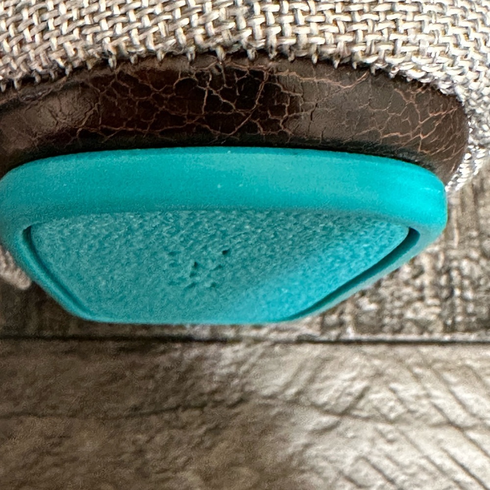 Tieks Gray and Teal Foldable Flats - Picture 5 of 13